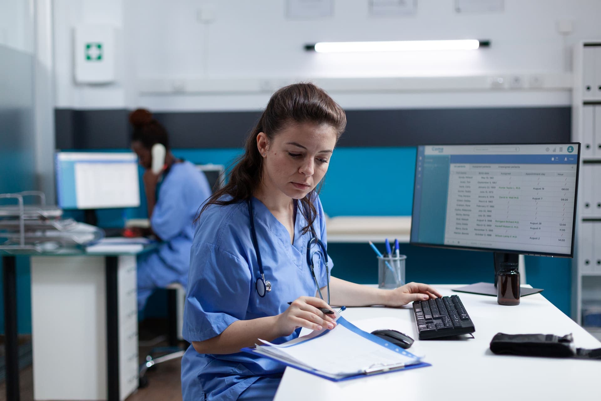 Healthcare support team available to answer billing and revenue cycle questions